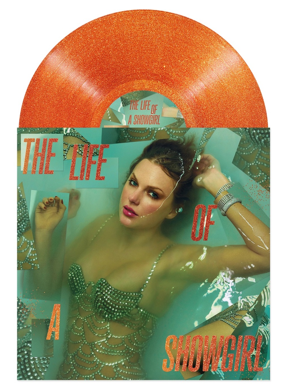 TAYLOR SWIFT Life of a Showgirl Sweat & Vanilla Perfume Portofino Glitter Vinyl